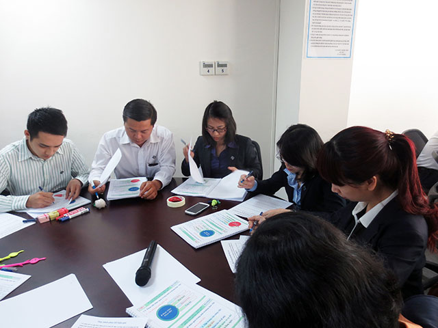 Kỹ năng hướng dẫn và động viên Nhân Viên làm việc hiệu quả - Sacombank (09 & 10.12.2014)